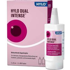 Kontaktlinsenzubehör HYLO DUAL INTENSE Augentropfen 2x10 Milliliter