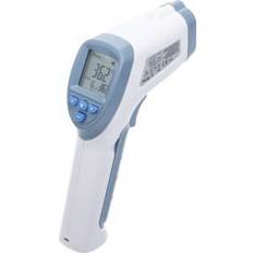 Fieberthermometer BGS Technic Stirn-Fieber-Thermometer kontaktlos, Infrarot für Personen Objekt-Messung 0 100°