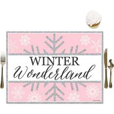 Big Dot of Happiness Winter Wonderland - DIY Party Supplies - Snowflake  Holiday Party & Winter Wedding DIY Wrapper Favors and Decorations - Set of  15