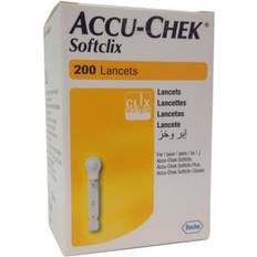 Lansetter Accu-Chek Softclix Lancets 0.4mm/28 Gauge 200