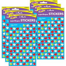 Trend Enterprises Tasty Apples superShapes Stickers, 800/Pack, 6 Packs T-46070-6 Quill
