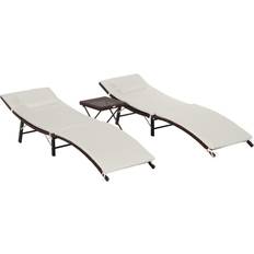 Sun Beds OutSunny 862-017 2-pack