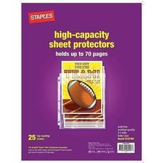 Staples Office Supplies Staples High Capacity Sheet Protectors