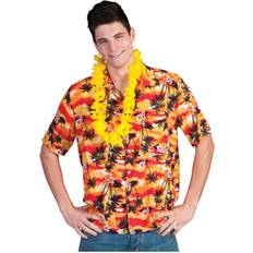 Over hele verden Kostymer & Klær Funny Fashion Hawaiian Shirt Sunset