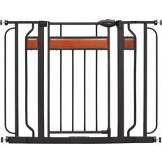 Stair Gate Regalo Home Accents Extra Tall Designer with 4 inch Extension Kit