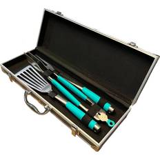 BBQ Tools Toadfish 1092 Ultimate Grill Set + Case - Tongs, Spatula & Fork