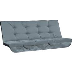 Heimtextilien OutSunny couch Sitzkissen Grau