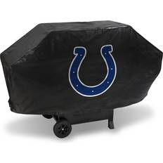 Heavy duty velcro Rico Industries Indianapolis Colts Black Deluxe Grill Cover Deluxe Vinyl Grill Cover 68" Wide/Heavy Duty/Velcro