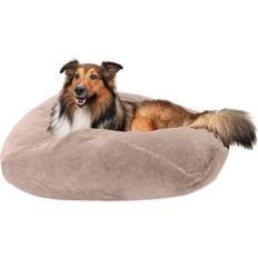 FurHaven Dogs Pets FurHaven Pet Bed for Dogs Cats Beanbag-Style Plush Nest