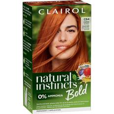 Semi-Permanent Hair Dyes Natural Instincts Bold Permanent Hair Color C64 Copper Sunset 1 Application Hair Dye