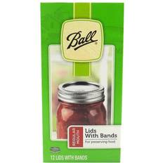 Glass Kitchen Accessories Ball 12-Pack Regular Mouth Mason Kitchen Container