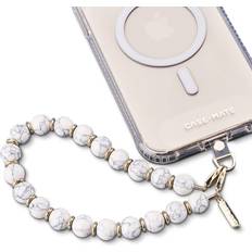 Case-Mate Cases & Covers Case-Mate Phone Strap Beaded Wristlet White Marble