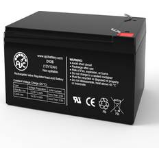 Yuasa Batteries & Chargers Yuasa AJC NP12-12 UPS Replacement Battery 12Ah, 12V, F2