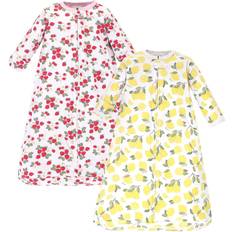 Hudson Baby Size 3-9M 2-Pack Lemon Sleeping Bags Red Red 3-9 Months