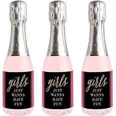 Photoframes & Prints Girls Night Out Mini Wine and Champagne Bottle Label Stickers Bachelorette Party Favor Gift for Women and Men Set