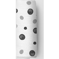 Happiest Baby 100% Organic Swaddle Blanket Black Dots One-size