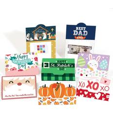 Party Supplies Big Dot of Happiness Cards & Invitations All Holiday Assortment Money and Gift Card Holders