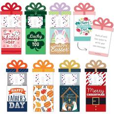 Board Games Assorted Seasonal Cards Holiday Money/Gift Card Sleeves Nifty Gifty Holders 8 Ct Assorted Pre Pack