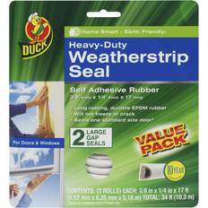 Brand Heavy-Duty Self Adhesive Weatherstrip Seal for Large Gap, 17-Feet, 2 Seals, 282434