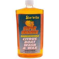 Boat Cleaning Star Brite Super Orange Boat Wash And Wax, 32 Oz Orange