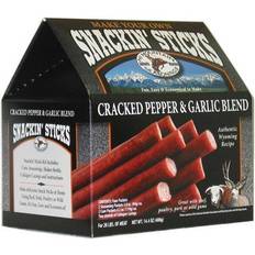 Spices, Flavoring & Sauces Hi Mountain Jerky Cracked Pepper & Garlic Blend Snackin' Stick Kit