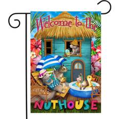 Briarwood Lane Summer Nuthouse Humor Garden Flag 12.5"