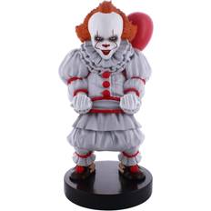 Exquisite Gaming Cable Guys Phone & Controller Holder: Pennywise - Stephan IT 8 Tall PVC Statue Officially Licensed Includes 4 Cable