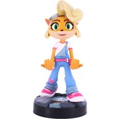 PlayStation 5 Merchandise & Collectibles Exquisite Gaming Cable Guys Phone & Controller Holder: Crash Bandicoot - Coco, 8'' Tall PVC Statue, Mobile Controller Holder, Includes