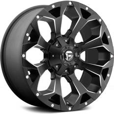 Fuel 18" - Black Car Rims Fuel 1PC Aluminum Rim D546 ASSAULT 17X9in Matte Black Milled Finish D54617902645