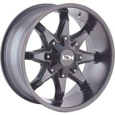 Ion Wheels 181 Series, 17x9 Wheel with 5x5 and 5x5.5 Bolt Pattern