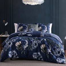 Cotton Bedspreads Delphine 230 Thread Count Bedspread Blue