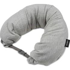 Samsonite Fleece Microbead Neck Pillow Gray