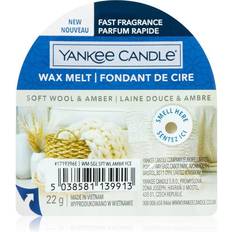 Yankee Candle Soft Wool & Amber Wax Melt Duftkerzen 104g