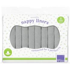 Bambino Mio Reusable Diaper Liners, 8 Pack