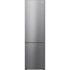 LG Freistehende Gefriergeräte - Kühlschrank über Gefrierschrank - NoFrost Gefrierschränke LG GBP62PZNBC Kühl-/Gefrierkombination steel