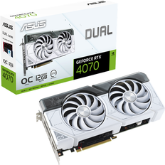 GeForce RTX 4070 Graphics Cards ASUS GeForce RTX 4070 DUAL OC White HDMI 3xDP 12GB