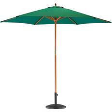 Garden parasol Harbour Housewares 2.5m Wooden Garden Parasol with Black