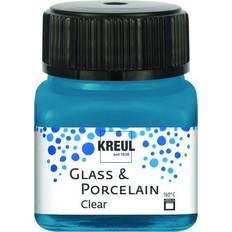 Blau Glasfarben Kreul Glass & Porcelain Clear cyanblau 20 ml