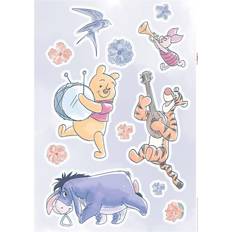 Disney Wanddekor Komar Wandtattoo Winnie the Pooh Flowers & Music