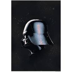 Komar Wandbild Star Wars Classic Helmets Vader Kinderzimmer, Jugendzimmer, Dekoration, Kunstdruck