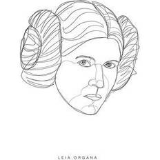 Komar Poster Star Wars Classic Force Faces Leia, Star Wars, bunt|schwarz|weiß