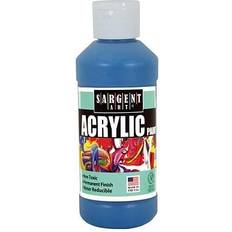 Sargent Art Acrylic Paint 8 oz. Turquoise Pack of 6