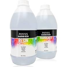Epoxy resin Pixiss Epoxy Resin Easy Mix 1:1 Gallon Kit Crystal Clear Casting Resin MichaelsÂ Clear One Size