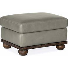 Seating Stools Hooker SS707-02-WILLIAM-LEATHER-OTTOMAN William Seating Stool