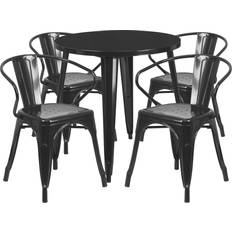 Flash Furniture Furniture Set Flash Furniture Cory Commercial Grade 30" Round