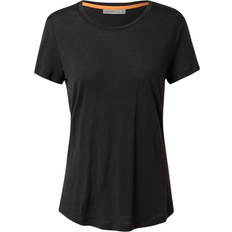 Merino Wool T-shirts Icebreaker Merino Sphere II Short Sleeve Scoop T-shirt - Black