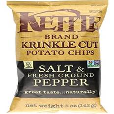 Snacks Brand Krinkle Cut Potato Chips Salt & Fresh Ground Pepper 5