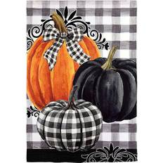 Flags Evergreen Flag Double Sided Welcome Flag Pumpkin