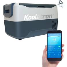Small refrigerator with freezer Koolatron SmartKool Bluetooth Enabled L/31 Gray