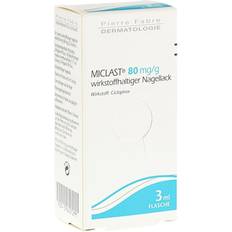 Nagelpflege MICLAST 80 mg/g wirkstoffhaltiger Nagellack Wirkstoffhaltiger Nagellack 3 Milliliter